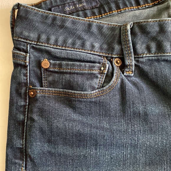 Lucky Brand Lolita Skinny Dark Wash Low Rise Size 6 / 28 regular - Picture 7 of 16